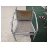 Outdoor Dining Set with Mesh Chairs