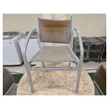 Outdoor Dining Set with Mesh Chairs