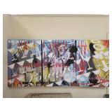 Modern Electronic Music Canvas Art Print