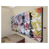 Modern Electronic Music Canvas Art Print