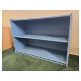 Blue Wooden Wall Shelf Unit