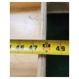 (2) Large Wooden Display Shelving Units