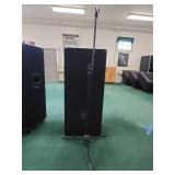 Gemini GSM Series Professional PA Speaker with Microphone Stand
