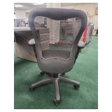 Modern Office Workstation Set with Mesh Chair