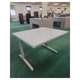 Modern Office Desk with T-Base