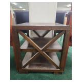 Chair with Side Table Set