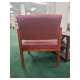 Chair with Side Table Set