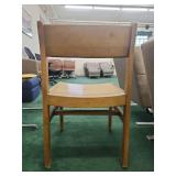 (2) Wooden Library Chair