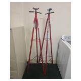 (2) Sunex 2-Ton Underhoist Tripod Stand Model 6808