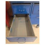 Vintage Industrial Mobile Tool Cabinet