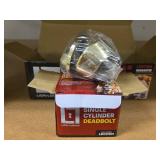 Lion Locks Entry Door Knob and Deadbolt Combo Set