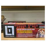 Lion Locks Entry Door Knob and Deadbolt Combo Set