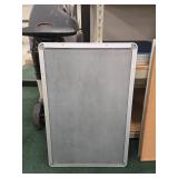 (7) Office Notice Board Set - Cork and Fabric Boards