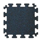 (11) Black 18 in. W x 18 in. L x 0.3 in. Thick Rubber Exercise Gym Flooring Tiles (6 Tiles per Case) (14.3 sq. ft. X 11)