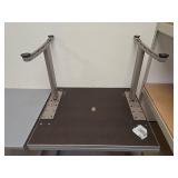 Modern  Desk with Metal Frame