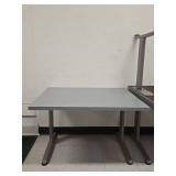 Modern  Desk with Metal Frame