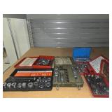 Tool lot Including Snap-on TFM-5 Metric Double Flaring Tool Kit