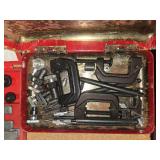 Tool lot Including Snap-on TFM-5 Metric Double Flaring Tool Kit