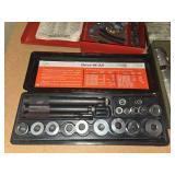 Tool lot Including Snap-on TFM-5 Metric Double Flaring Tool Kit