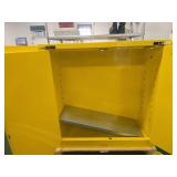 ULINE H-1563S-Y Flammable Liquid Storage Cabinet