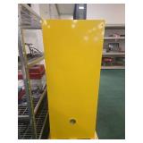 ULINE H-1563S-Y Flammable Liquid Storage Cabinet