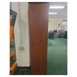 Tall Wooden Bookshelf with Adjustable Shelves