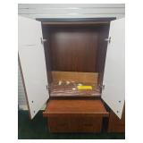 Modern Office Computer Cabinet