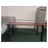 Mobile Table with Casters