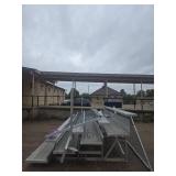 Commercial Aluminum Bleacher System with Hardware