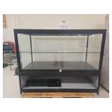 Modern Black Glass Display Cabinet