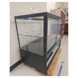 Modern Black Glass Display Cabinet