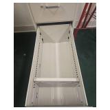 4-Drawer Vertical File Cabinet - Light Gray