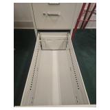 4-Drawer Vertical File Cabinet - Light Gray