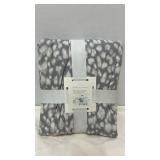 Stars Above Grey Thermal Pajama Set - Size M