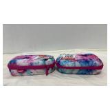 2 Fresh Colorz Pencil Case Pastel Tie Dye - ZIPIT