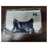 Black Cat Hi Canvas Tote Bag