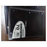 70-Sheet College Ruled Spiral Notebooks 10 Bundle