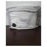 White Queen size bed set