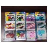 Mix-ins Craft Supply Set of 2 - Racing, Dinosaurs, Unicorns & Mermaid Themes