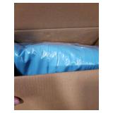 SLOOSH Inflatable Tanning Pool Lounger Float, 85 x 57 Extra Large Pool Floats Adult with Pillow, 4 in 1 Suntan Tub Raft Floatie,Sunbathing Bed Lounge for Water Blow Up Ball Pit Party Gifts, XL-Blue