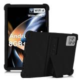 ATOOZ for BYYBUO/KADYBE/Sgin/CZZ/ZZB/Okaysea/HAPPYBE/ANYLAKE/Freeski/Velorim/Moderness MB1001 10.1 DOOGEE T10/U10/U9 Tablet Case 10.1 Inch with Stand Silicone Universal Kids Case (Black)