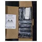 APILAB Solar Fence Lights Outdoor 8 Pack - 8 Modes (RGB Cycle/Fixed), Fence Lights Solar Powered for Outside, IP65 Waterproof, Deck Lighting for Wall, Step, Patio, Pathway, Stairs