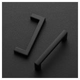 Ravinte Multi Pack Solid 3 Inch Center to Center Slim Square Bar Drawer Handles Kitchen Cabinet Handles Black Drawer Pulls Kitchen Cabinet Hardware Matte Black Dresser Pulls for Cupboard