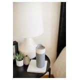 Ello Ogden Ceramic Travel Mug with Splash-Resistant Slider Lid and Protective Silicone Boot, Perfect for Coffee or Tea, BPA Free, Dishwasher Safe, Gray, 16 oz, 758-0438-040