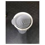Ello Ogden Ceramic Travel Mug with Splash-Resistant Slider Lid and Protective Silicone Boot, Perfect for Coffee or Tea, BPA Free, Dishwasher Safe, Gray, 16 oz, 758-0438-040