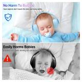 Baby Headphones for Noise - [Upgraded Friendly Version] Infant Ear Muffs Noise Protection - Toddler Noise Cancelling Headphones - Baby Ear Protection for 3 Months to 3 Years