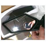 Esploratori UTV Side Mirrors for 1.5-2 Roll Bar SXS RZR Side Mirrors with Adjustable Mirror Compatible with Polaris RZR 1000 Can Am Maverick Kawasaki Mule Arctic Cat Wildcat Pioneer Rhino Yamaha YXZ