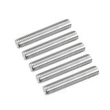 MECCANIXITY Fully Threaded Rod M12 x 70mm 1.75mm Thread Pitch 304 Stainless Steel Right Hand Threaded Rods Bar Studs 5 Pack