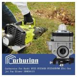 Carburionix 308054121 RY25AXB Carburetor Compatible with For Ryobi RY25 RY25AXB RY25AXBVNM 25cc Gas Jet Fan Blower with Air Filter Spark Plug Kit