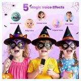 Mini Karaoke Machine for Kids Adults, Portable Bluetooth Speaker with 2 Wireless Karaoke Microphones,2025 TOP Birthday Gifts Toys for Girls 3, 4, 5, 6, 7, 8+Years Old Toddler Karaoke Player